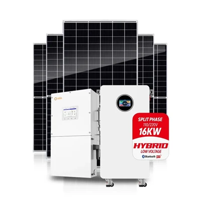 Hybrydowy system generatorów słonecznych